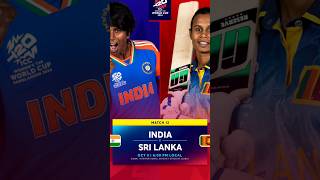 Bharat vs Sri Lanka T20 Vishva Cup Mein Mahila Cricket ka Mahamukabla [upl. by Eilesor182]