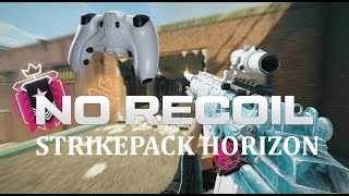 STRIKEPACK HORIZON FIX WITH NO RECOIL ON PS5  R6S CHAMP RANKED CLIPS [upl. by Laenahtan]