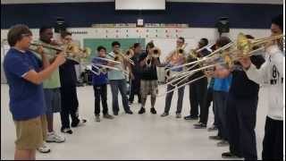 AHS Trombone Fanfare [upl. by Nosniv924]