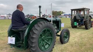 Moreton Show 2022 Vintage TRACTOR PARADE Farm Agricultural Machinery Countryside Fordson Leyland [upl. by Latia857]