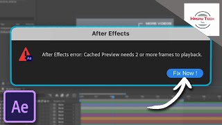 Cached Preview needs 2 or more frames to playback  Easy Fix [upl. by Sheline]