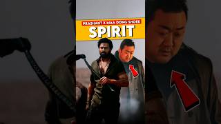 Ma Dong Seok to Play Villain in Prabhas SPIRIT  Spirit Teaser madongseok spirit prabhas shorts [upl. by Uhp]