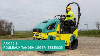 Ammann ARX 101 StV  Rouleaux Tandem Léger  Essence [upl. by Wernda]