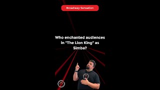 Who enchanted audiences in quotThe Lion Kingquot as Simba [upl. by Tung]