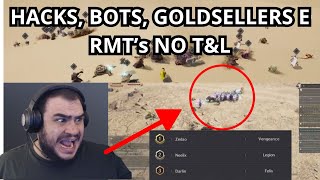 CONVERSANDO SOBRE HACKS BOTS GOLDSELLERS E RMTs NO THRONE AND LIBERTY [upl. by Nalyad]