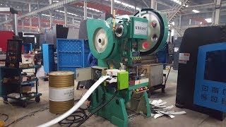 Auto stamping machinemechanical power press punching machine [upl. by Dill969]