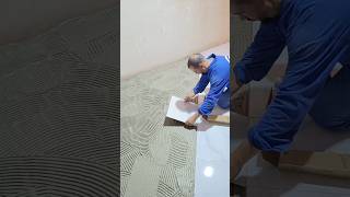 How to install ceramic floor tiles 70 meters in half a day [upl. by Towrey]