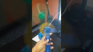 Two Smart Rechargeable Fan Make At Home rechargablefan shortvideo short foryou [upl. by Sirroned841]