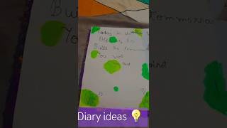 Diary ideas 💡✨️ artist art youtube [upl. by Kcirdle]