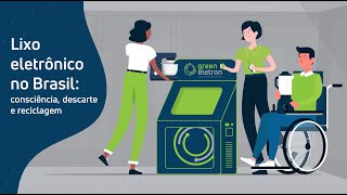 Reciclagem lixo eletrônico e o descarte adequado no Brasil [upl. by Ayak]