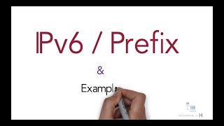 IPv6 address prefix and subnetting explained  free ccna 200301 [upl. by Roobbie74]