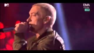 Eminem fastest rap ever  rap god live 2013 [upl. by Lonergan606]