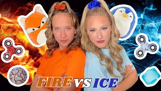 FIRE 🔥🥵❤️‍🔥 VS ICE 🧊🥶❄️ LEARNING EXPRESS SHOPPING CHALLENGE [upl. by Auoz]