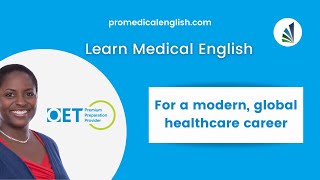 Medical English for Healthcare and OET  For your global career [upl. by Sorci408]