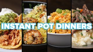 4 Easy Instant Pot Dinners [upl. by Celene]