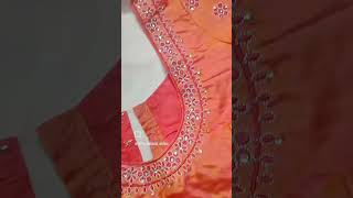 Uppada Silk Sarees  Maggam works  Bhanu Silks pattusarees saree maggamwork [upl. by Yasmin]