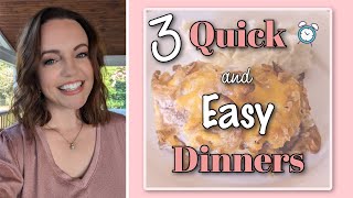 3 FAST amp EASY weeknight dinners Winner Dinners 171 [upl. by Dragde211]