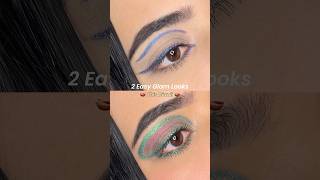 Holographic eyeliners 💞SwissBeautyCosmetics diwalimakeup diwaliglam makeup eyemakeup [upl. by Scheer]