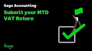 Sage Business Cloud Accounting  Submit your MTD VAT Return [upl. by Erina]