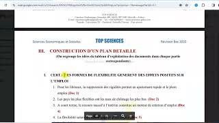 Méthodologie Question de Synthèse  Sujet Corrigé 1 [upl. by Teilo]