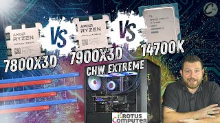 7900X3D vs 7800X3D vs 14700K  Systemvorstellung CHW Extreme [upl. by Nwahsid]