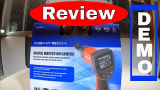 Harbor Freight  CenTech Digital inspection Camera review and Demo [upl. by Aneek]