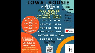 JOWAI MINI HOUSIE 30K Full House 🔥 [upl. by Kuska]