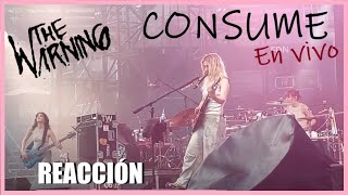 Reaccionando a quotConsumequot de The Warning en vivo  Arènes de Nîmes [upl. by Nivek]