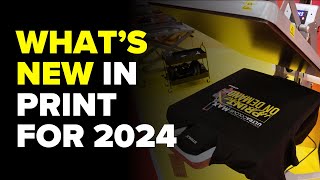 Latest Print Innovations at the 2024 Printwear amp Promotion LIVE Show [upl. by Carolyn197]