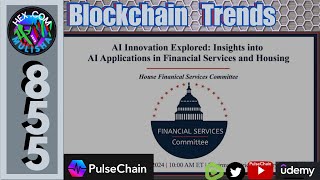 AI Innovation Explored Insights into AI Applications in Financial Services  Blockchain Trends 855 [upl. by Idnem]