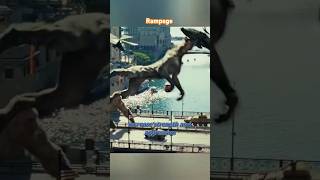 RampageThe wolf that became a monster new movieclips viralvideo cinemaclips shortvideo [upl. by Ariada]