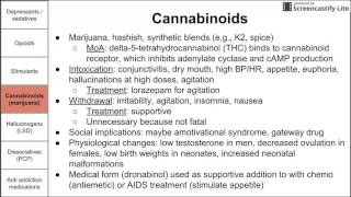 Psychoactive Drugs pharmacology intoxication withdrawal and treatment [upl. by Divad954]