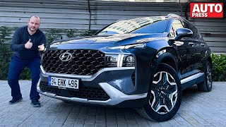 2022 Hyundai Santa Fe Hibrit test sürüşü  Hibrit Santa Fe D sınıfın en iyisi mi  Sinan Sertoğlu [upl. by Eugilegna499]