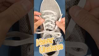 How to Tie Shoelaces That Will Never Come Undone No01 [upl. by Odnuges]