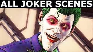 All Joker Scenes  Villain Path  BATMAN Season 2 The Enemy Within Episode 5 Same Stitch [upl. by Odella]