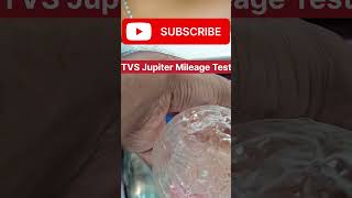 TVS Jupiter Mileage Test  Jupiter scooty average test city mileage test [upl. by Dyan922]