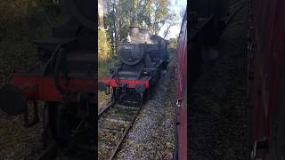 East Somerset Railway on 26 October 2024 With BR Ivatt 46447 Last Day In Service Before Overhaul 👍😀🚂 [upl. by Chuch]