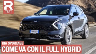 Nuova Kia Sportage ibrida 2022  Come va e quanto consuma davvero [upl. by Amyas197]