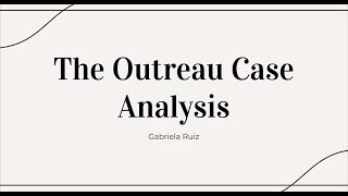 Outreau Case Documentary Analysis [upl. by Einnaoj652]