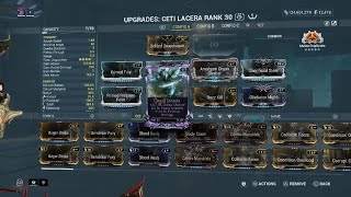 Warframe ceti lacera updated 2024 test with melee exposure and melee duplicate [upl. by Mctyre945]