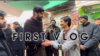 FIRST VLOG  MARTH 07  BILAL MARTH [upl. by Chasse103]