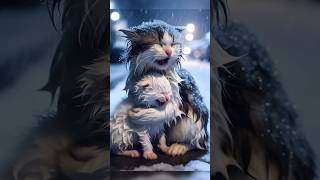 AI generated card cats catshorts kitten catlover catsoftiktok funny cute catstorys animals [upl. by Pearl841]