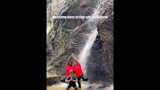 waterfall malaysia sungaipisang hiking yoga meditation rivertrekking trekking forest calm [upl. by Ynohta]