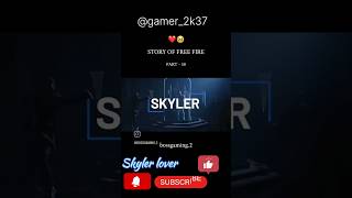 Skyler character combination skylergameplayskyler character free fire abilityskyler [upl. by Japheth]