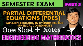 Partial Differential Equations  Laplace’s Equation in Cylindrical and Spherical Coordinates [upl. by Nnyleve]