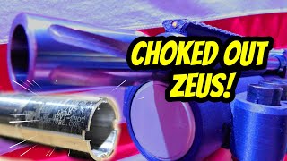 TIGHT ENOUGH 705 Choke  AEA Zeus Air Shotgun Test macabespeed [upl. by Cooe]