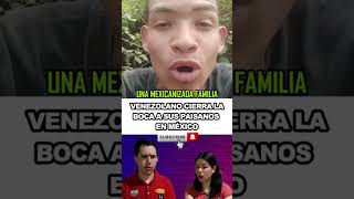 VENEZOLANO MANDA MENSAJE PARA VENEZOLANOS EN MÉXICO subscribe shortvideo youtubeshorts youtube [upl. by Annot76]