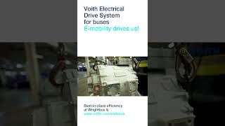 Voith Electrical Drive System for buses Emobility drives us [upl. by Hirza489]