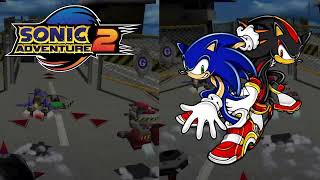 Deck Race  Sonic Adventure 2 Battle Slowed Down [upl. by Adnohser]