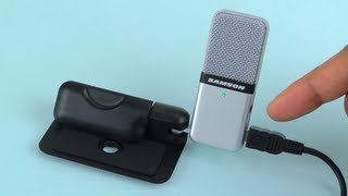 Samson Go Mic Compact USB Microphone Sound Test and Review  Plug n Play [upl. by Novyaj]